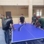 DONATION OF TABLE TENNIS EQUIPMENT